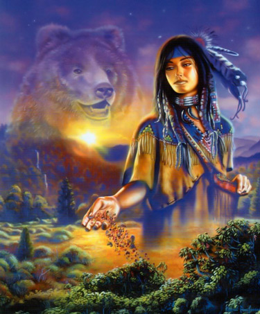 Earth Mother and Bear